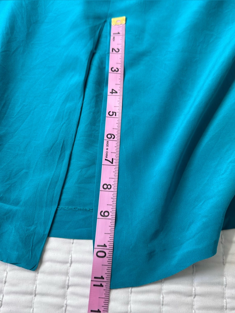 Vintage 80s 100% Silk Green Long-Sleeve Embroidered Waist Pleat Cutout BackDress - Picture 16 of 16